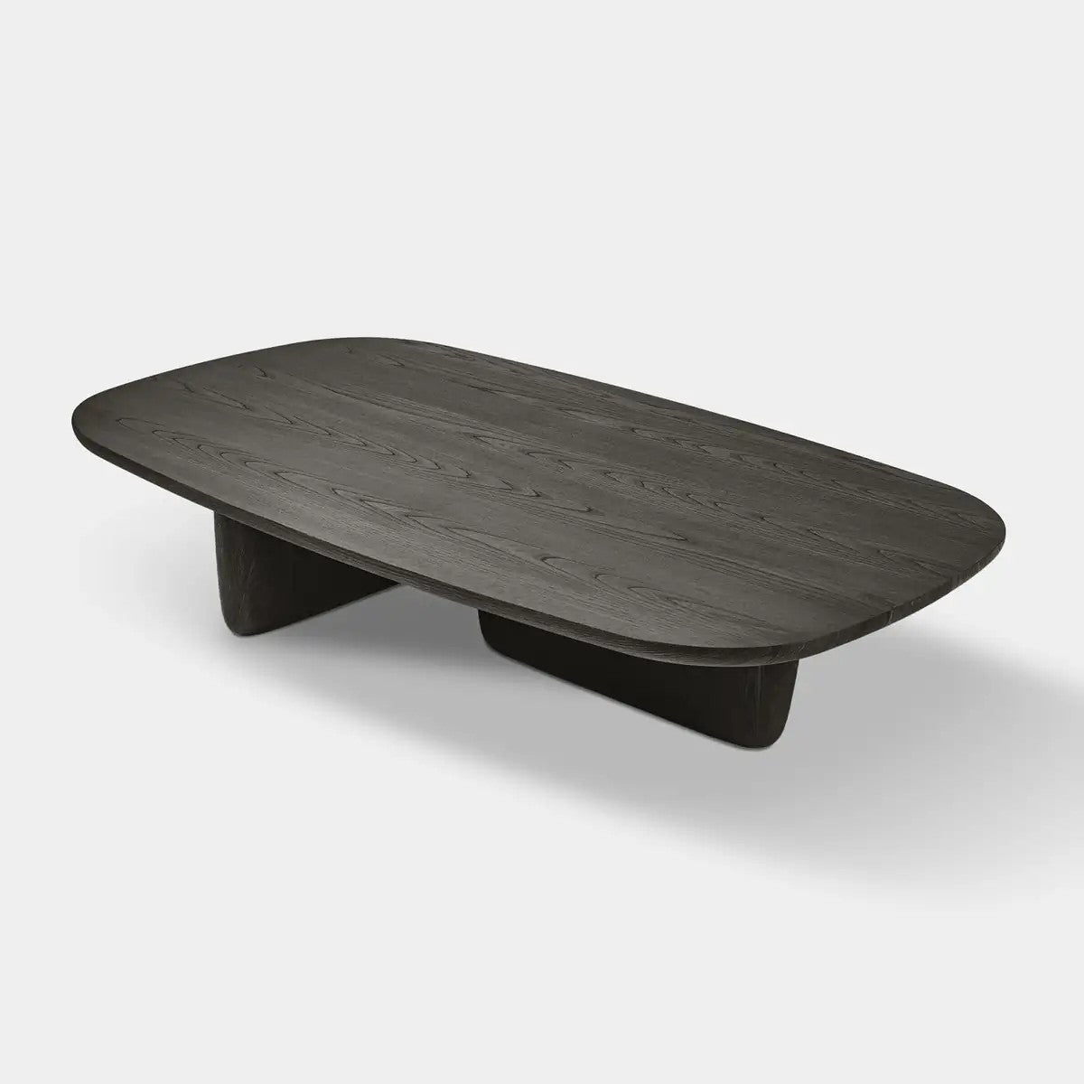 Veyrah Sculptural Solid Wood Coffee Table