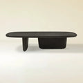 Veyrah Sculptural Solid Wood Coffee Table