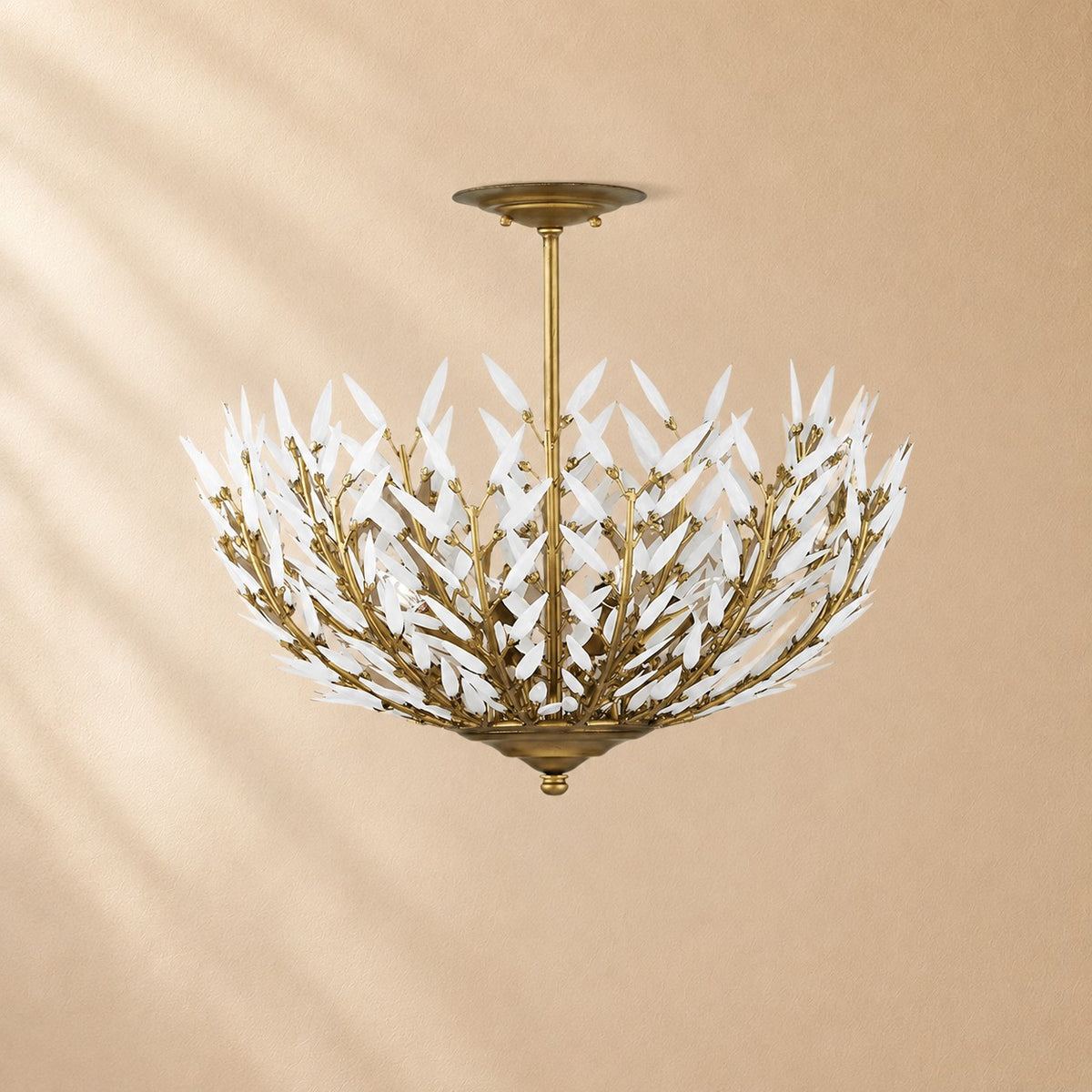 Vivien Glass Flushmount