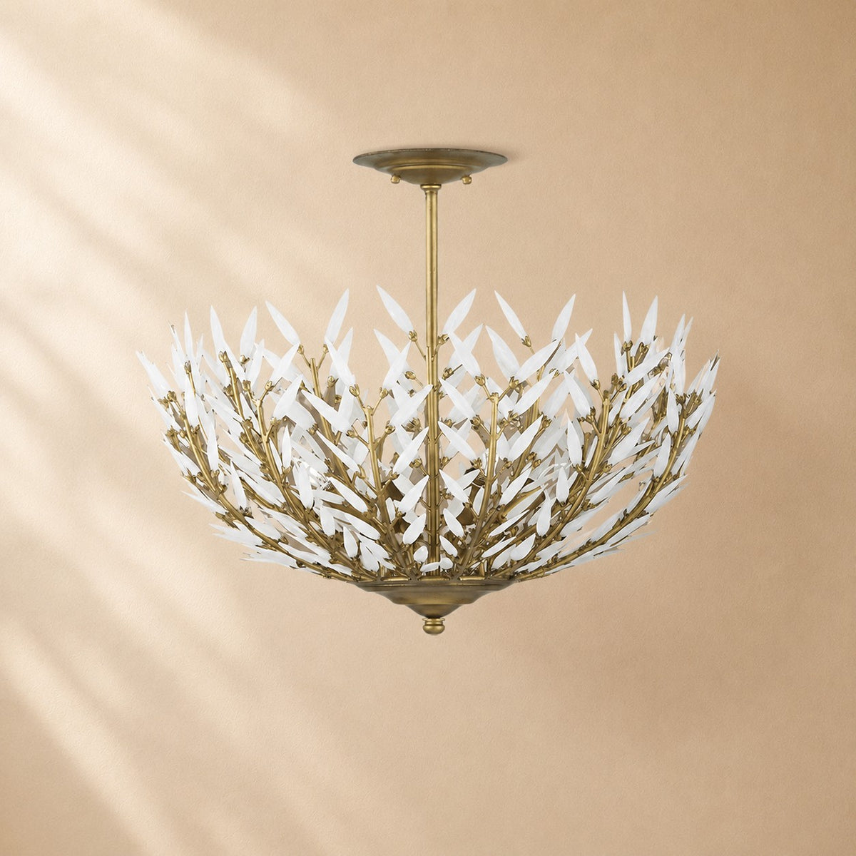 Vivien Glass Flushmount