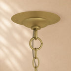 Vivien Glass Round Chandelier