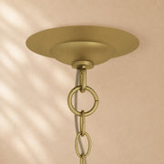 Vivien Glass Round Chandelier