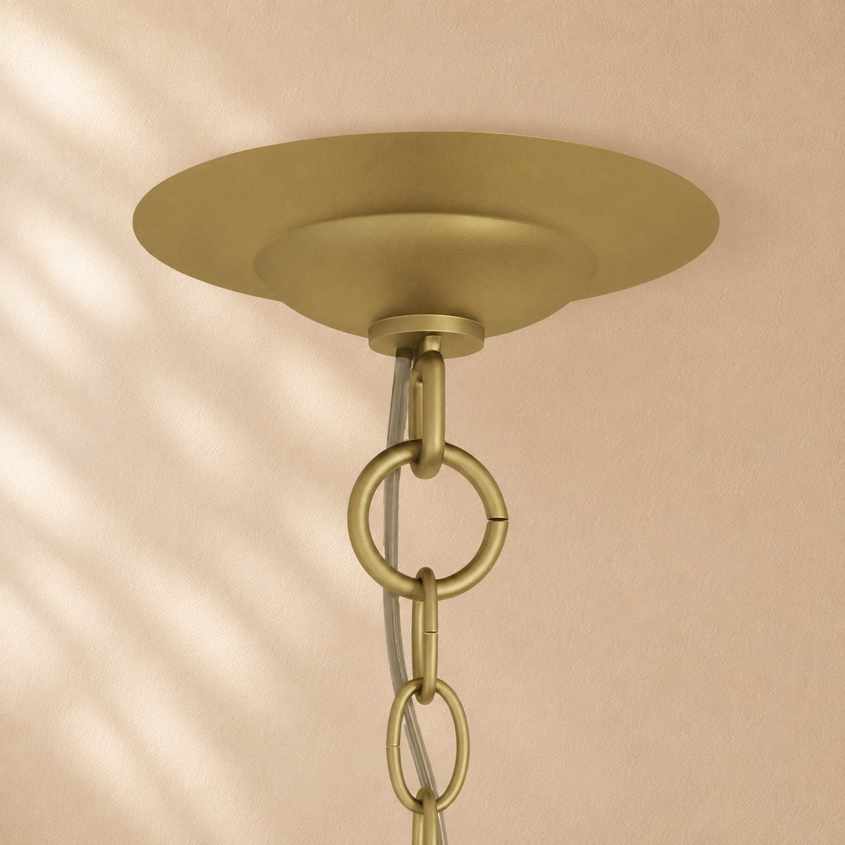 Vivien Glass Round Chandelier