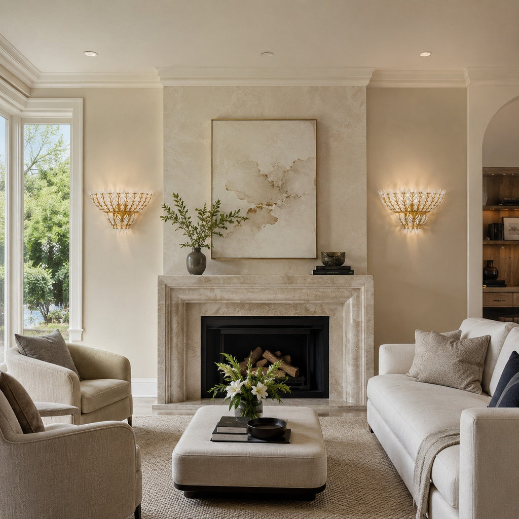 Vivien Glass Wall Sconce