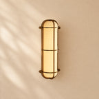 Winni Ribbed Glass Wall Sconce