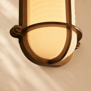 Winni Ribbed Glass Wall Sconce